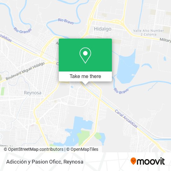 Adicción y Pasion Oficc map