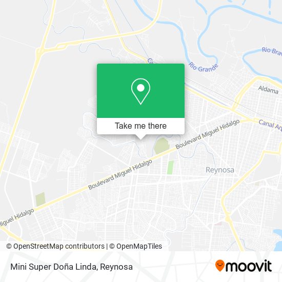 Mini Super Doña Linda map