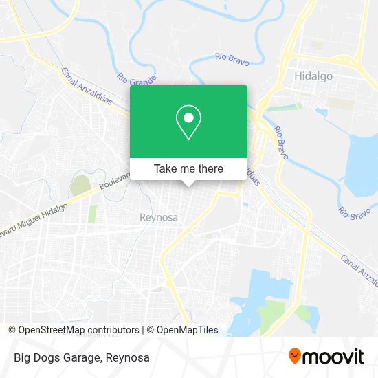 Big Dogs Garage map