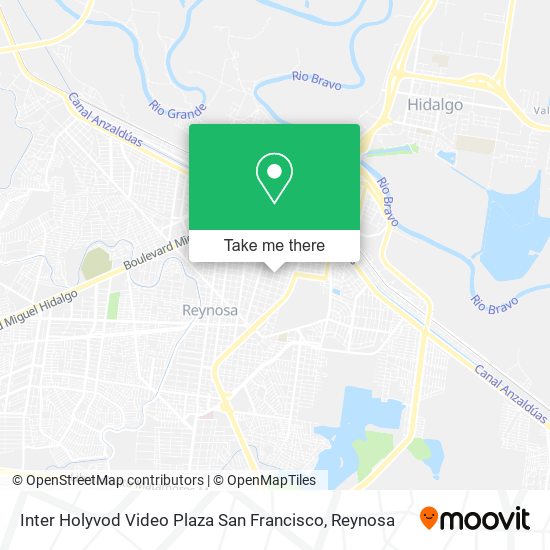Mapa de Inter Holyvod Video Plaza San Francisco