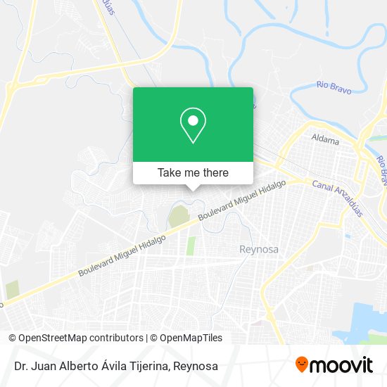 Mapa de Dr. Juan Alberto Ávila Tijerina