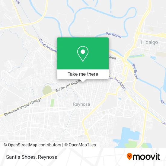 Santis Shoes map