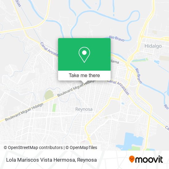 Mapa de Lola Mariscos Vista Hermosa