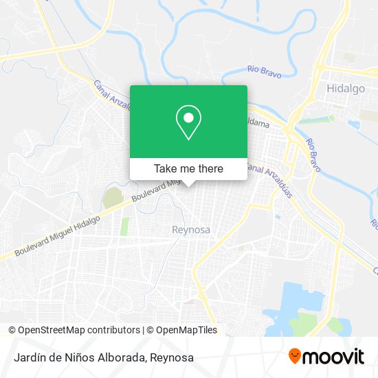 Jardín de Niños Alborada map