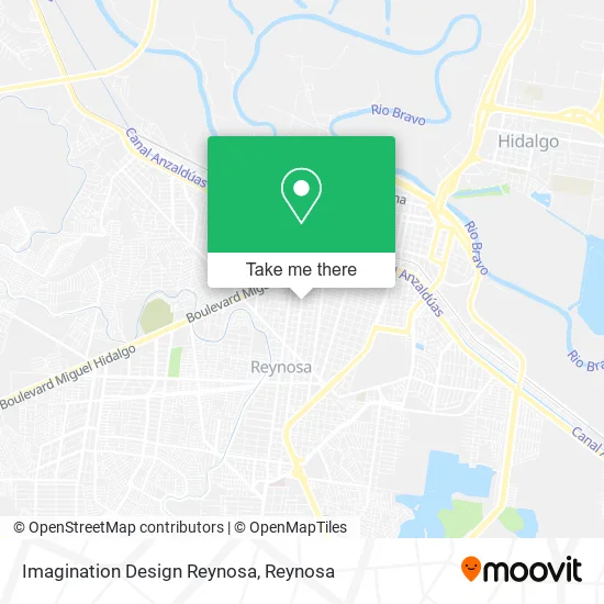 Imagination Design Reynosa map