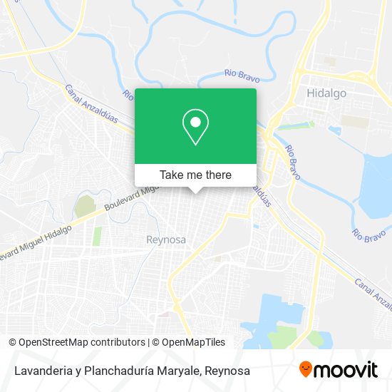 Mapa de Lavanderia y Planchaduría Maryale