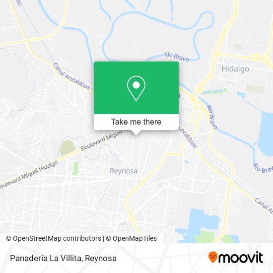 Panadería La Villita map