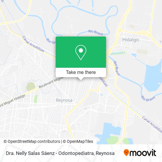 Mapa de Dra. Nelly Salas Sáenz - Odontopediatra