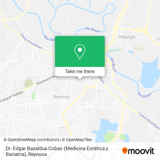 Dr. Edgar Bazaldua Cobas (Medicina Estética y Bariatria) map