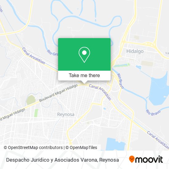 Despacho Jurídico y Asociados Varona map