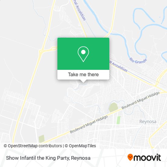 Mapa de Show Infantil the King Party