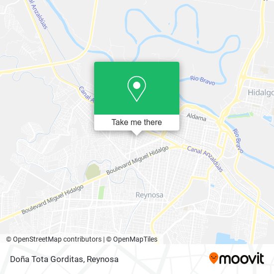 Mapa de Doña Tota Gorditas