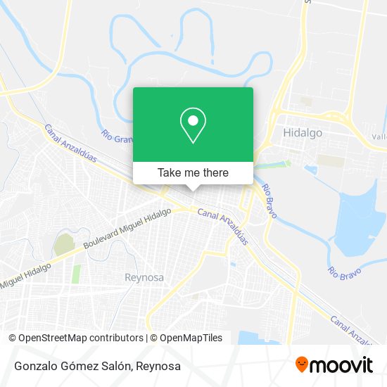 Gonzalo Gómez Salón map