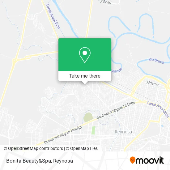Bonita Beauty&Spa map