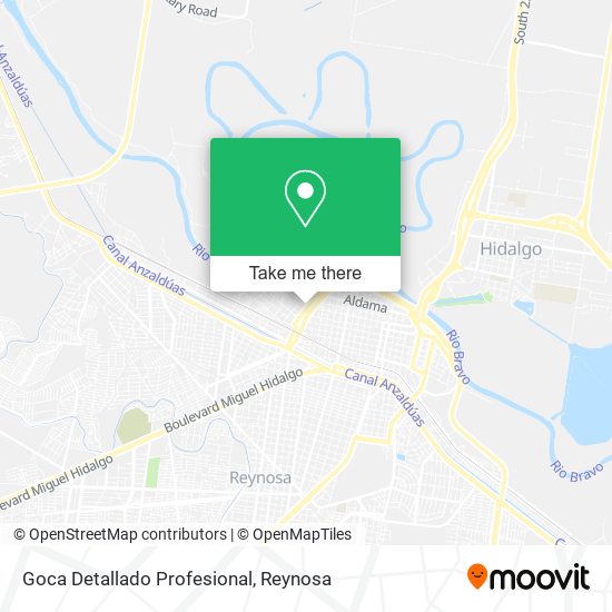 Goca Detallado Profesional map