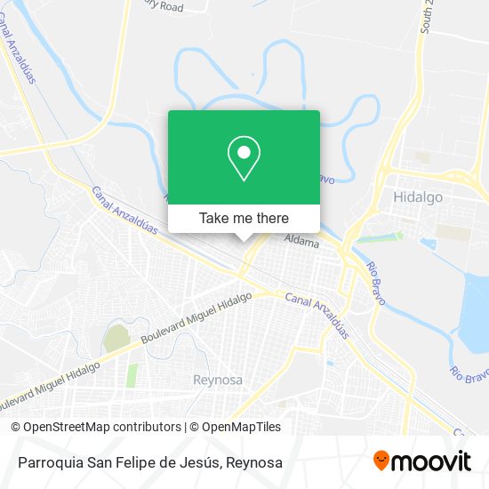 Parroquia San Felipe de Jesús map
