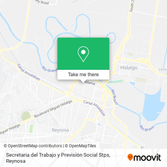 Secretaria del Trabajo y Previsión Social Stps map