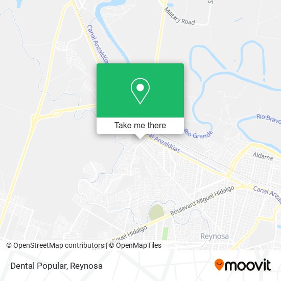 Dental Popular map