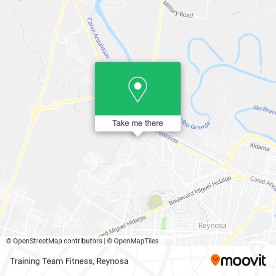 Training Team Fitness map