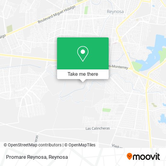 Mapa de Promare Reynosa