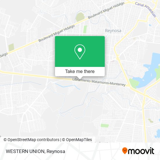 Mapa de WESTERN UNION