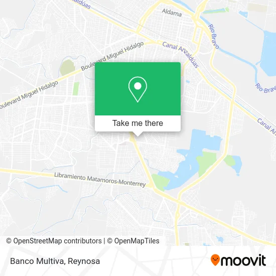 Banco Multiva map