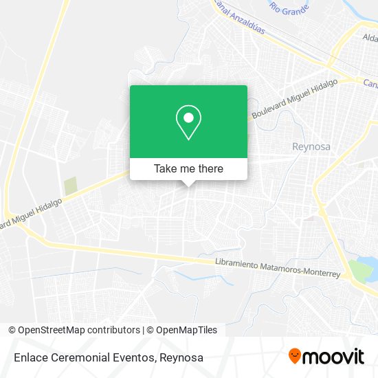 Enlace Ceremonial Eventos map