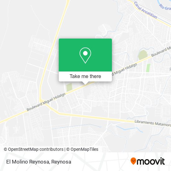 Mapa de El Molino Reynosa