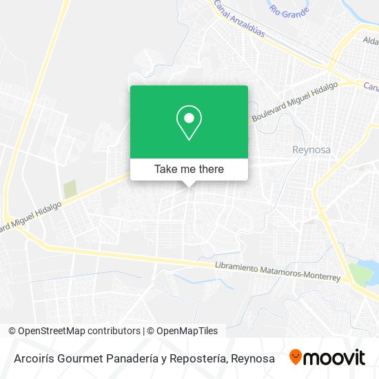Arcoirís Gourmet Panadería y Repostería map