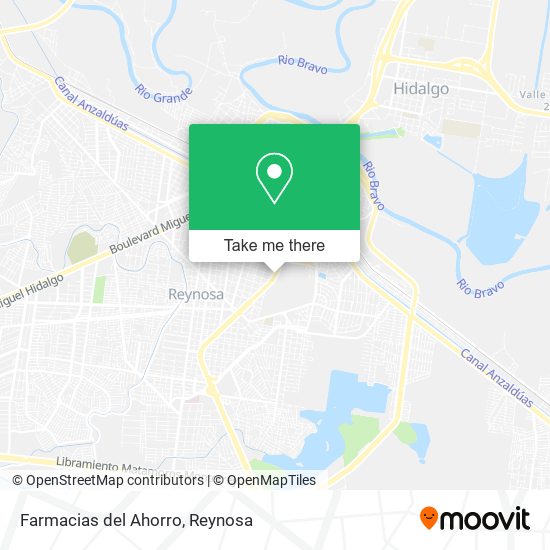 Mapa de Farmacias del Ahorro