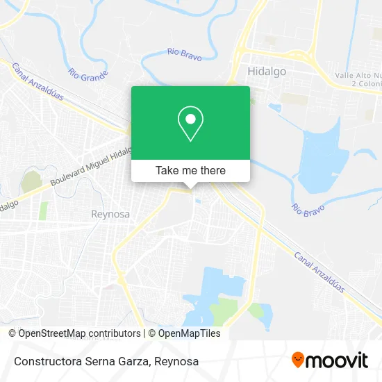 Constructora Serna Garza map