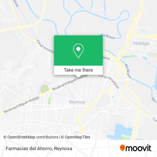 Mapa de Farmacias del Ahorro