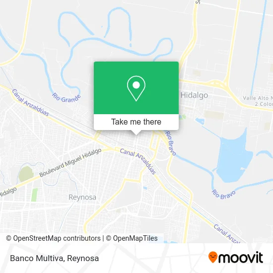 Banco Multiva map