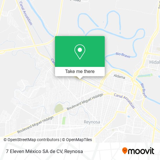 7 Eleven México SA de CV map