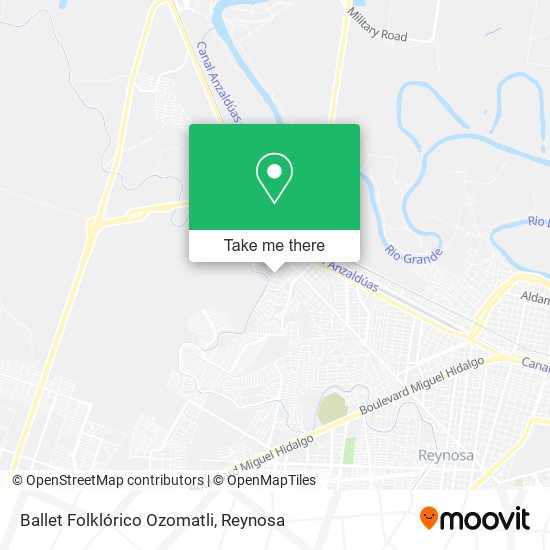 Ballet Folklórico Ozomatli map