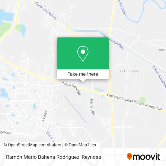 Mapa de Ramón Mario Bahena Rodriguez