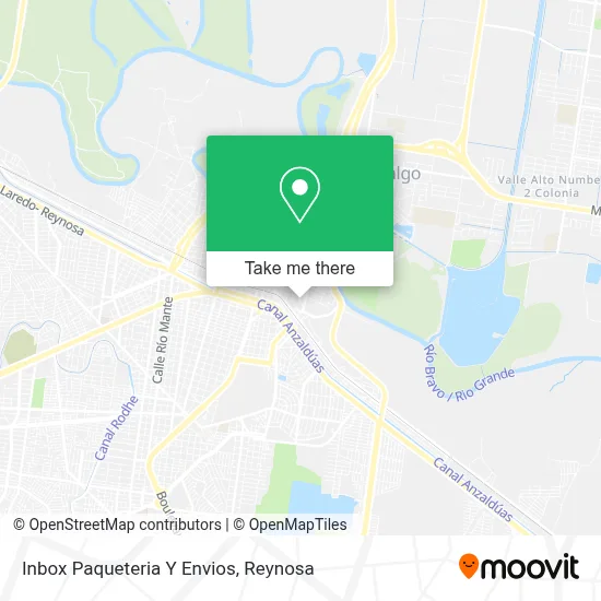 Inbox Paqueteria Y Envios map