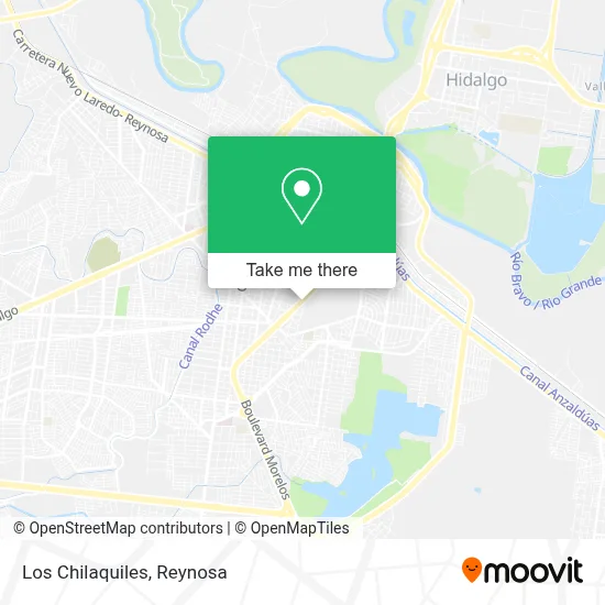 Los Chilaquiles map