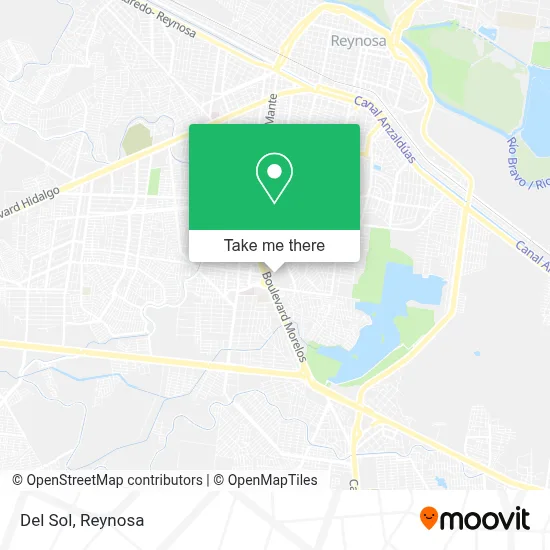 Del Sol map