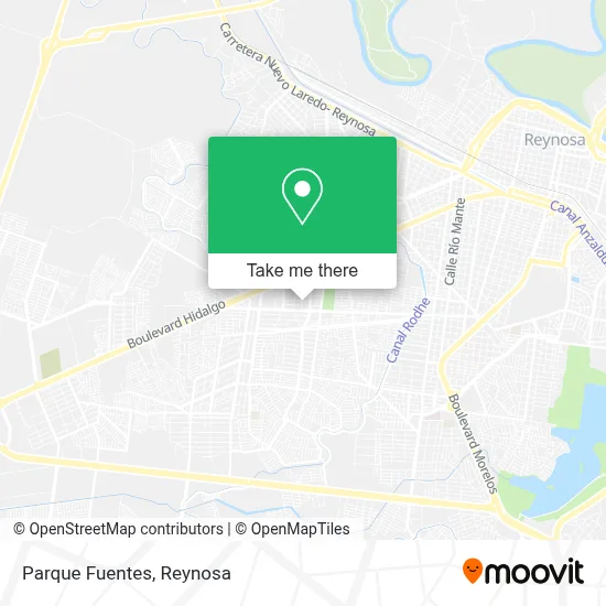 Parque Fuentes map