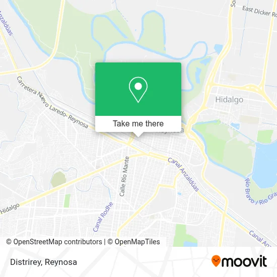 Distrirey map