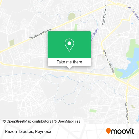 Razoh Tapetes map