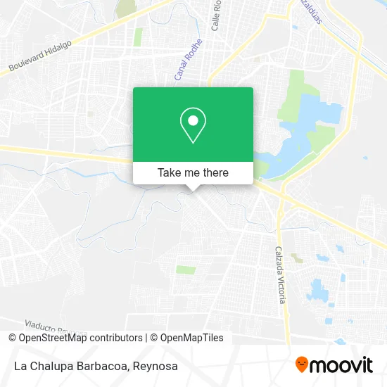 La Chalupa Barbacoa map