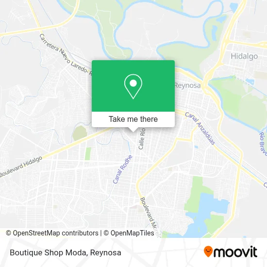 Boutique Shop Moda map