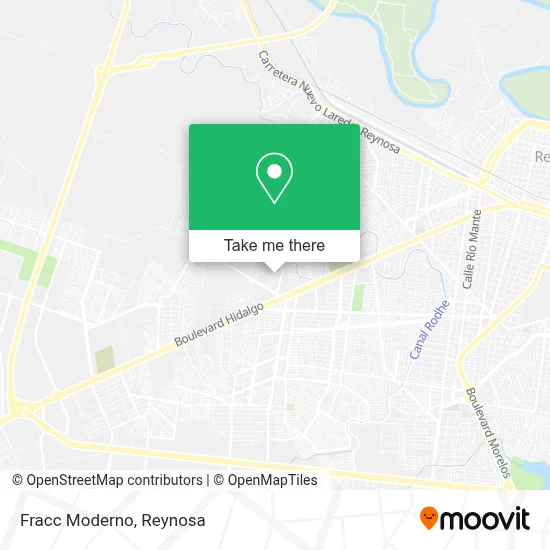Fracc Moderno map