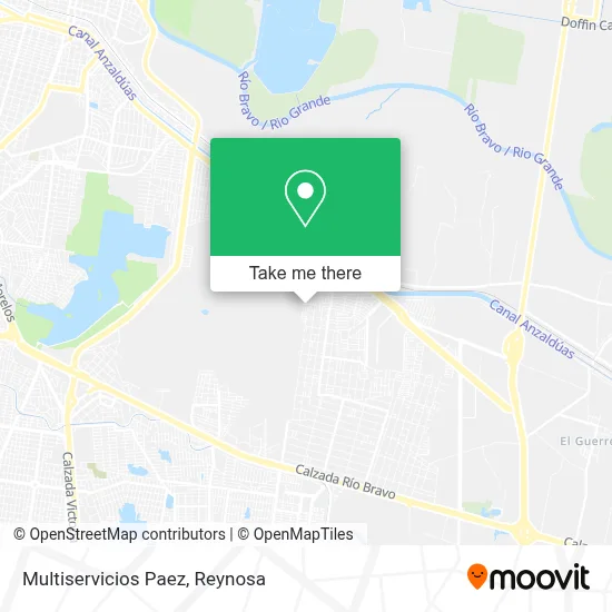 Multiservicios Paez map