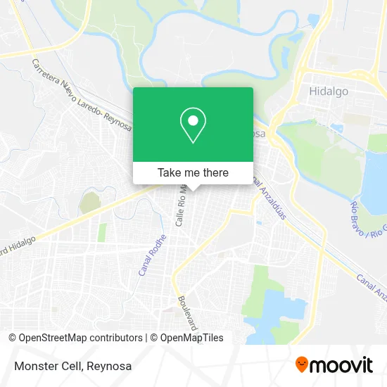 Monster Cell map