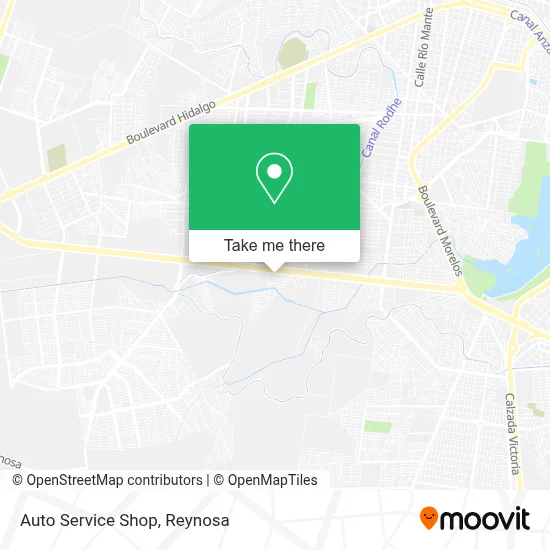 Auto Service Shop map