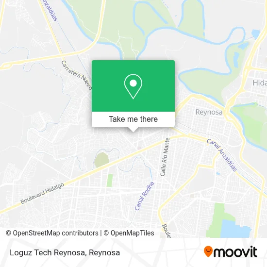 Loguz Tech Reynosa map