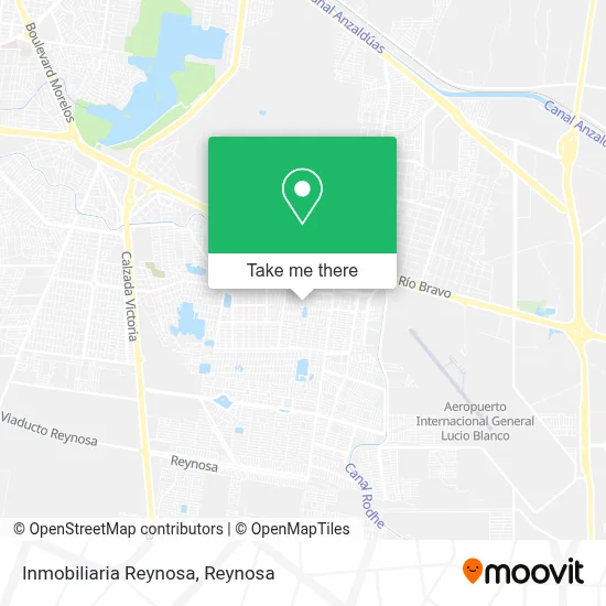 Inmobiliaria Reynosa map